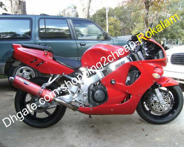 96 97 Motosiklet Vücut Kiti Honda CBR900RR 893 1996 1997 için CBR CBR893 CBR900 900RR RR Kırmızı Spor Motosiklet Peri Seti