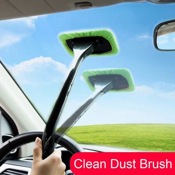 

car washing brush window glass cleaner long handle dust brush windshield cleaning car clean tool #1031