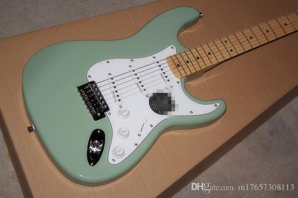 

ST одного шейкера электрическая гитара утка яйцо зеленый
