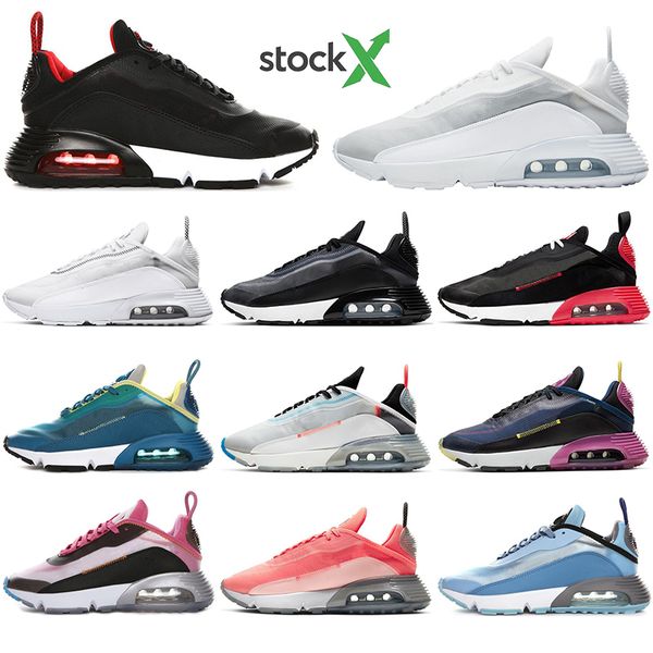 

with socks running shoes 2090 for women men pure platinum lava glow duck camo bright crimson green breathable mens trainers sport sneakers, White;red