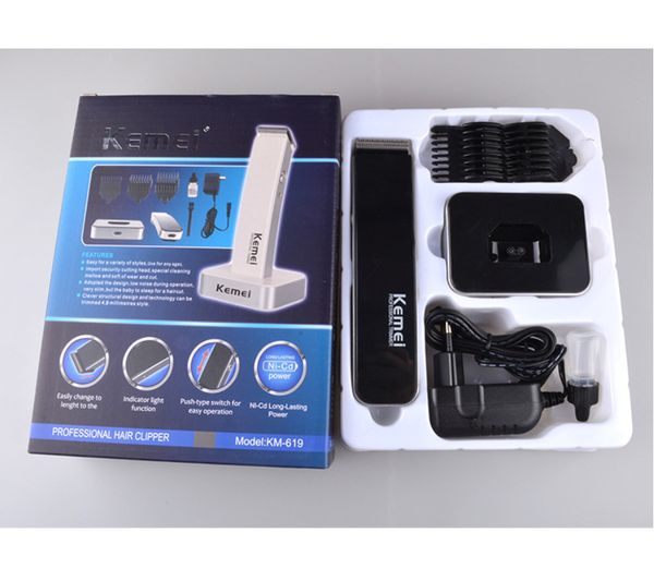 

kemei 619 перезаряжаемых лучших волосы тела бритва триммер стрижка комплект cordless keimei km-619 bwkf ​​rvyqc