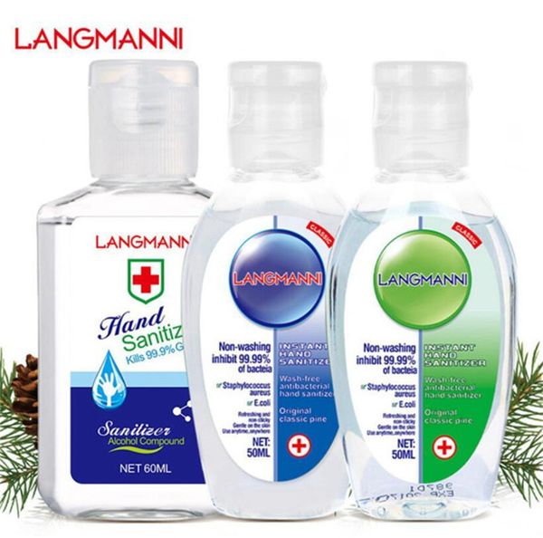 

new 50ml hand sanitizer travel portable mini non washing instant household hand gel disinfectant alcohol household disinfectant k890