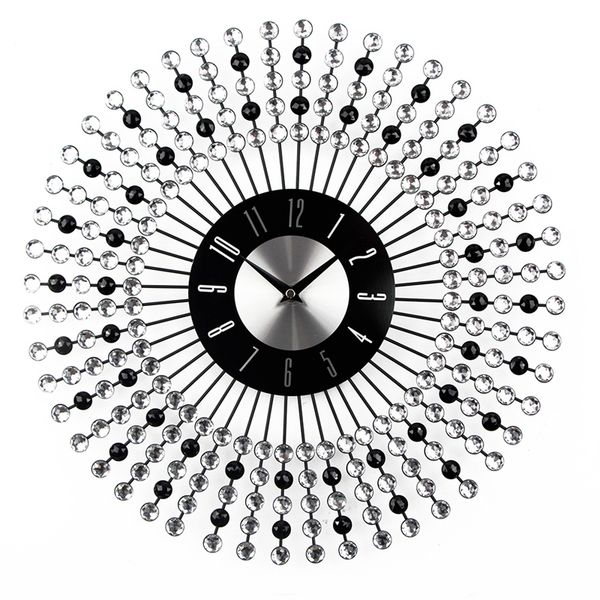 

timelike morden large luxury design metal art wall clock the wall clock for living room decoration