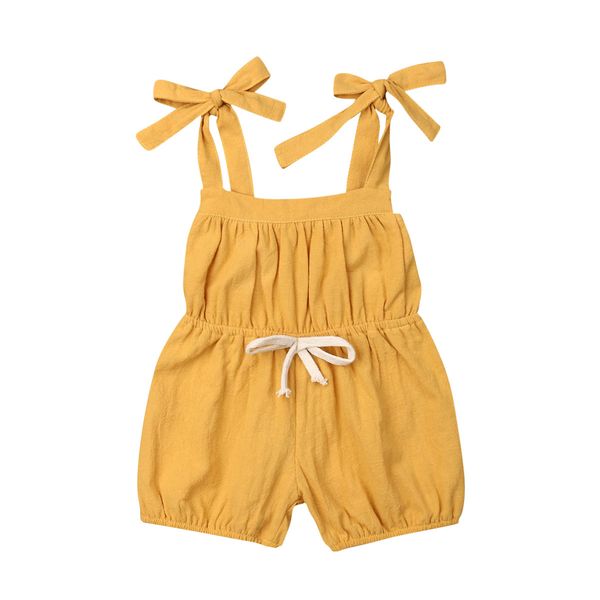 

мода малыш девушка одежда спагетти ремень комбинезон комбинезон желтый overalsl наряды в загородном стиле дети девочки 1-6 лет детский комби, Blue