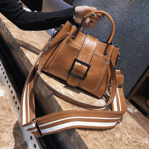 

fashion bag ladies shoulder slung retro simple casual handbag