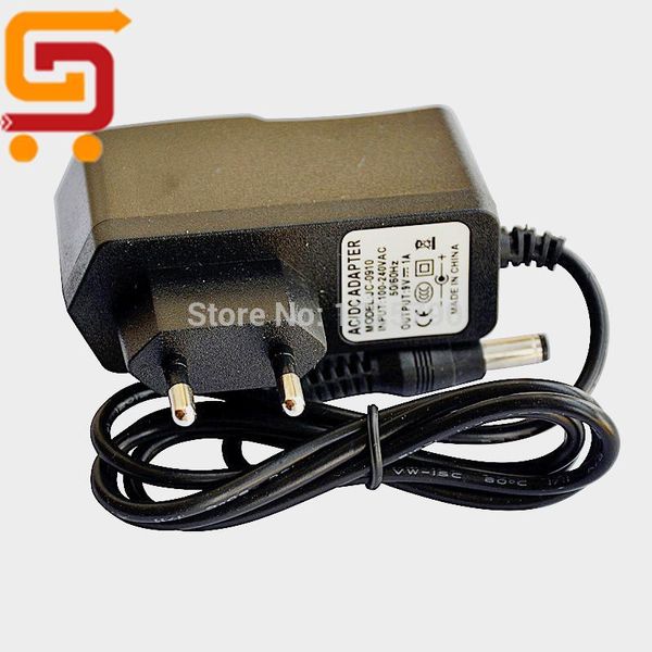 Freeshipping DHL Großhandel 20 Stück AC 100 V-240 V zu DC 9 V 1A Schaltnetzteil-Konverter-Adapter EU-Stecker für Arduino UNO MEGA