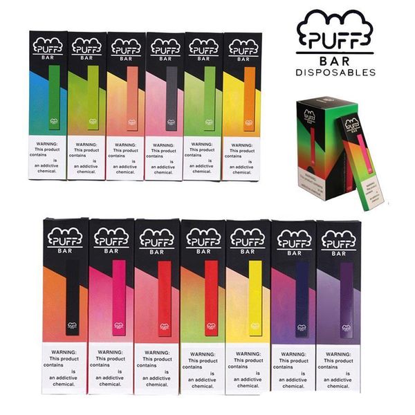 

Новые Пакет СЛОЙКА BAR Empty E Сигареты Одноразовые Vape 280mAh батарея с 1,3 мл картридж 20 цветов Vape пера устройство против шикарном плюс