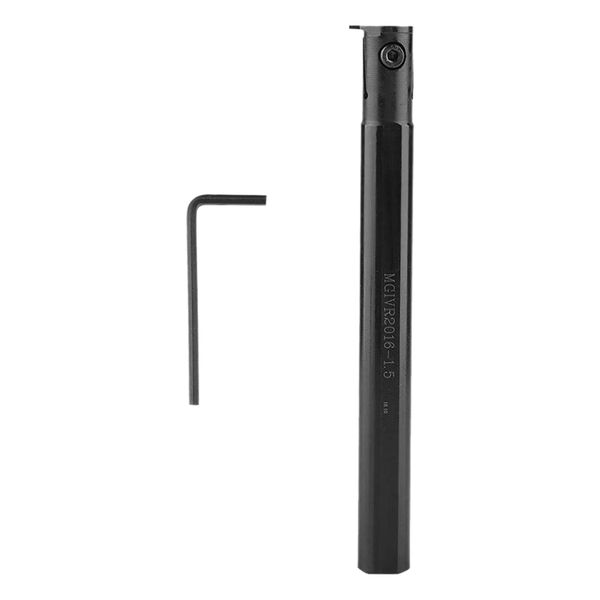 

mgivr2016-1.5 lathe grooving cut off tool 16mm shank holder and wrench for mgmn150 inserts