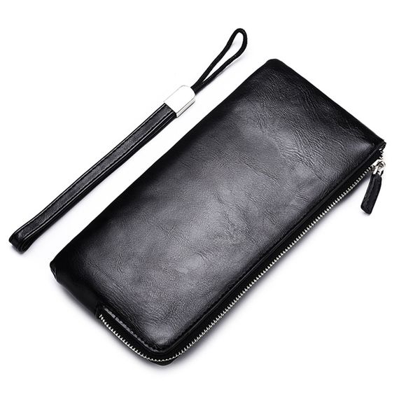 

leather wallet mini wallet mens new products durable slim long man leather marvel bts, Red;black