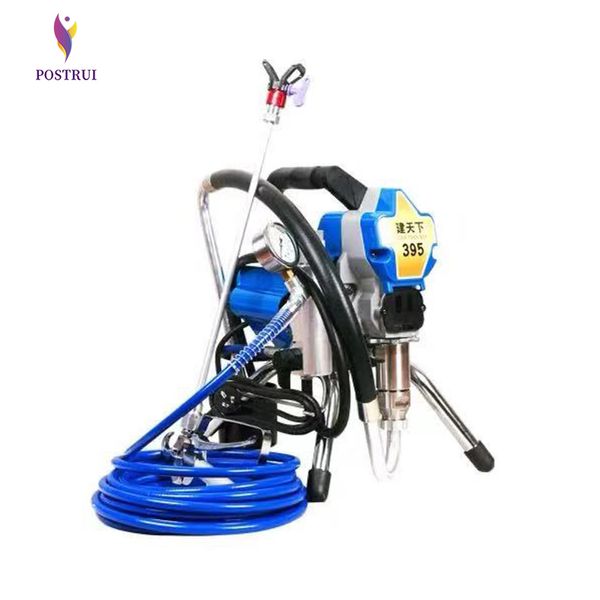 

high pressure 395 high power high-pressure airless spraying machine latex paint waterproof spraying quality