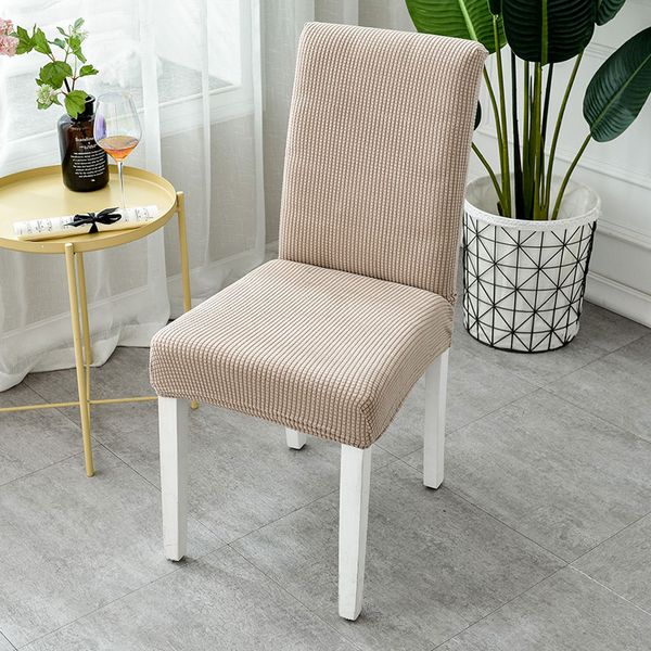 

solid color chair cover spandex stretch elastic slipcovers chair covers white for dining room kitchen wedding banquet l