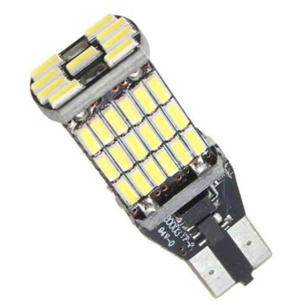 

2x t15 w16w 45smd 4014 error led car reverse light bulbs 6000k super white