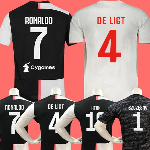 

2019 ronaldo juventu occer jer ey 2020 juve kid home de ligt dybala higuain buffon cami eta futbol cami a maillot football hirt