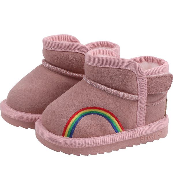 rainbow toddler boots