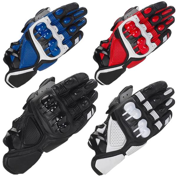 

Alpine S1 кожаные перчатки звезды мотокросс мотоцикл перчатки внедорожных спорта на