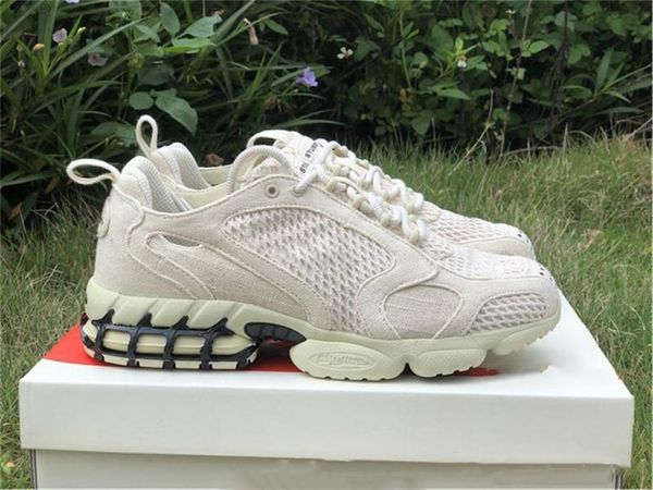 

wholesale 2020 stussy air zoom spiridon caged 2 fossil black running shoes black pure platinum cq5486-200 outdoor sneakers with box