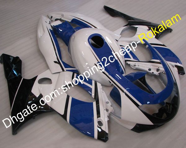 YZF600R Thundercat Conjunto completo para Yamaha 1997 ~ 2007 YZF-600R YZF 600R Azul Branco Branco Black Body Work Motocicleta Peças