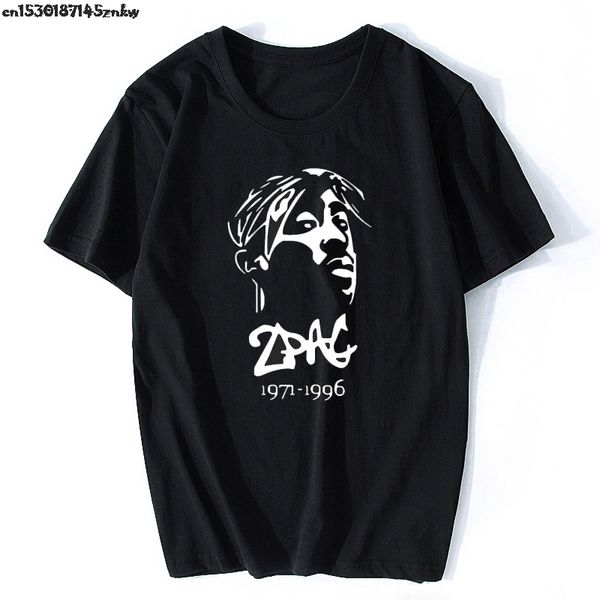 

thug life tupac 2pac hip-hop rap rock mens cool t shirt t-shirt fashion new short sleeve o neck cotton tshirt tee p, White;black