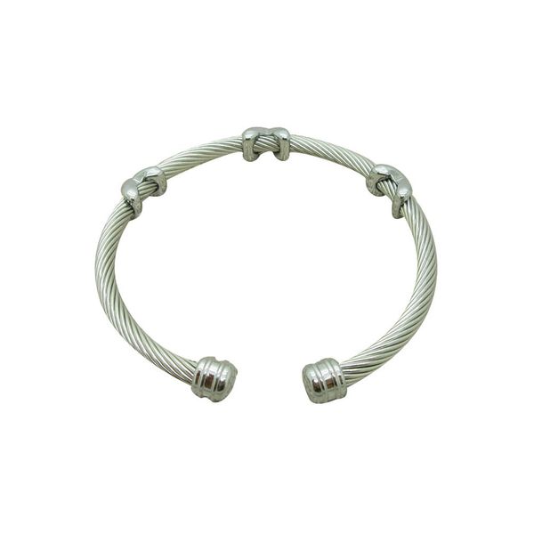 

x shape titanium steel bracelet women wrist bracelet women wrist fashion jewelry gifts, Black