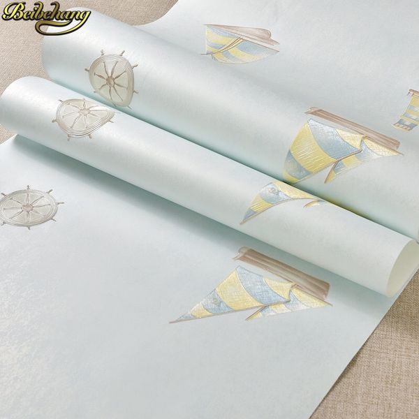 

lighthouse sailing stars mediterranean papel de parede 3d wallpaper for wall boy children room wall papers home decor