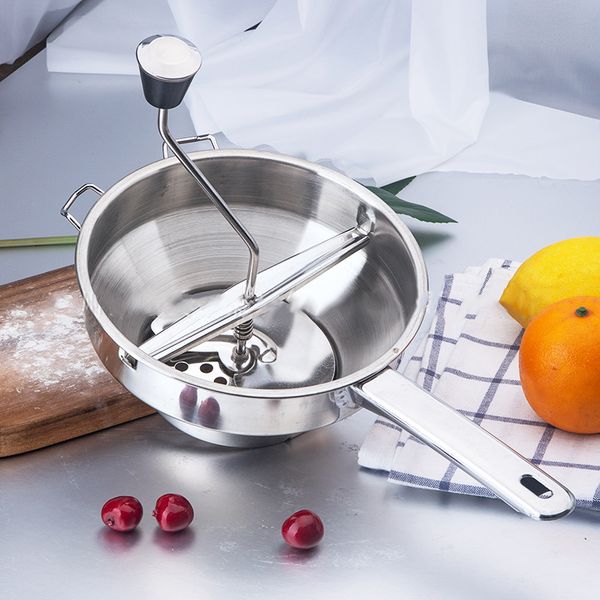 

Stainless Steel Good Grips Food Mill Cookware For Mashing Straining Grating Fruits Vegetables Mashed Potatoes Kitchen Tools
