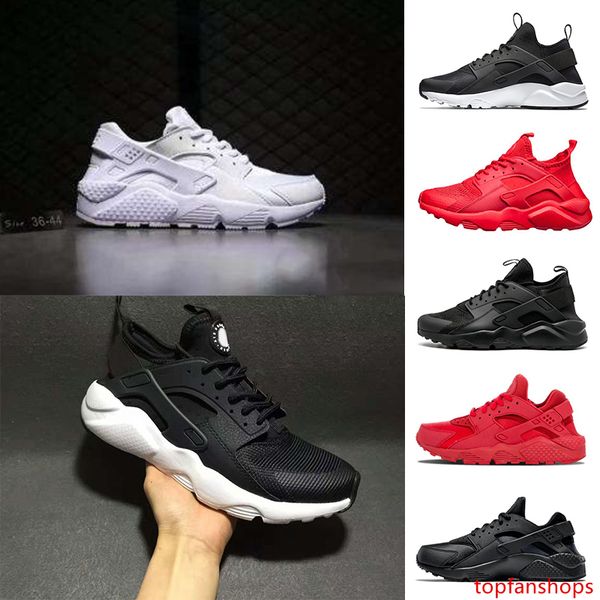 

mens sneakers air huarache running shoes hurache 1.0 triple white 4.0 triple black trainers red gold grey sports shoes 36-44