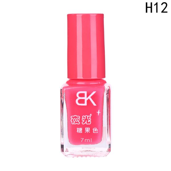 

nail polish gel uv 7ml nail art nagellak lacquer luminous fluorescent neon polish glow in the dark vernis a ongle