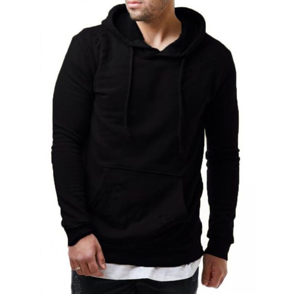 

men hoodie sweatshirt autumn winter new long sleeve print streetwear sport clothes mens hoodies hip hop patchwork pullovers, White;black