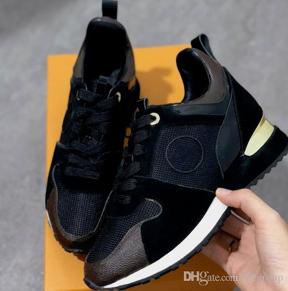

run away designer sneakers woman real leather shoes men sneakers women flats luxury designer casual shoes original box