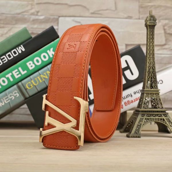 

2019 new brand luxury belts, women's belts, men's belts, leather alloy buckle, delivery, width, Black;brown