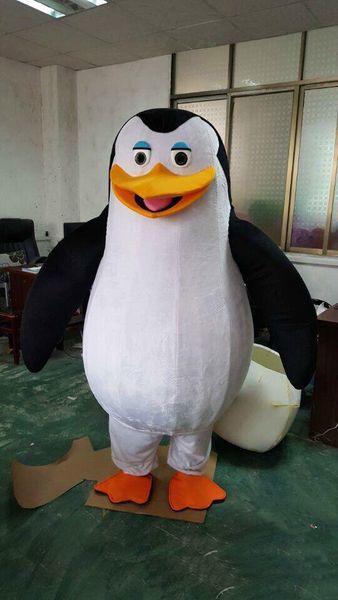 

2018 penguin mascot costume penguin mascotter costume cartoon fancy dress suit carnival costume halloween, Red;yellow