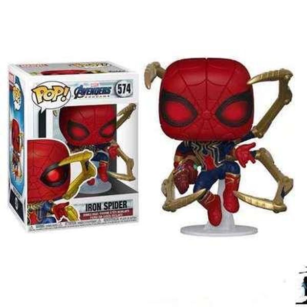 

funko pop avengers 4 spider-man action figures #574 toy for kids party gift for collections model doll high quality