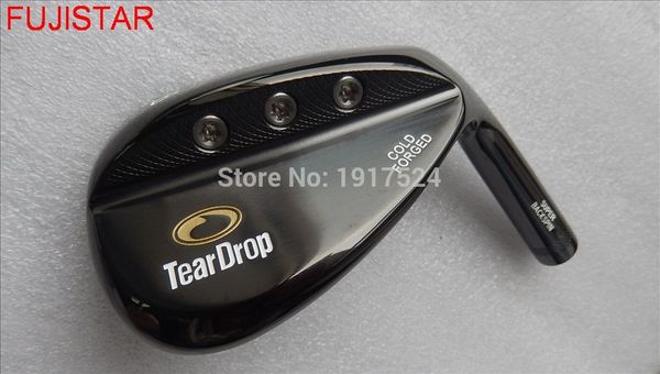 

fujistar golf teardrop cold forged golf wedge head milled face good for ball spin black colour