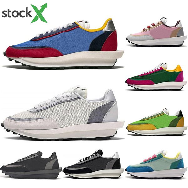 

горячая дешевая тройная черная sacai x ldv вафля мужская повседневная обувь daybreak тренеры для женщин varsity blue pine green gusto спорти