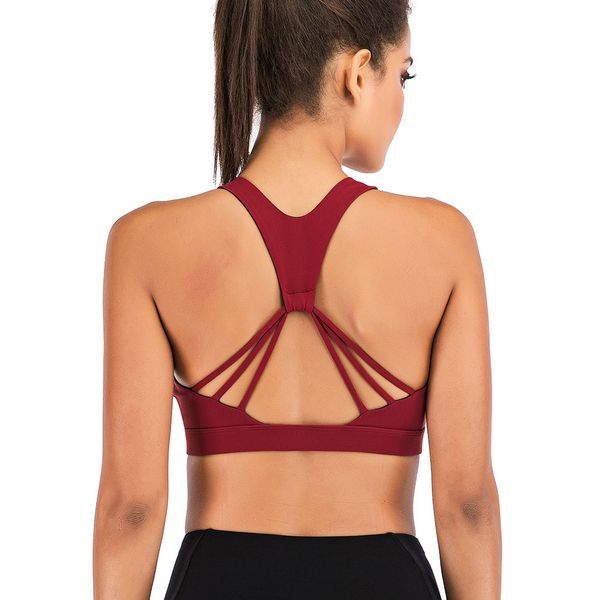 

yoga bras crop gym bra sports bra women red blue white black fitness women bras sport push up padded brassiere sport femme