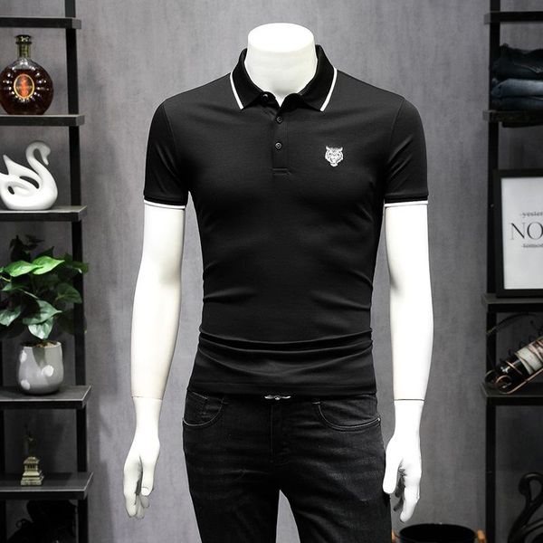 4xl black polo shirts