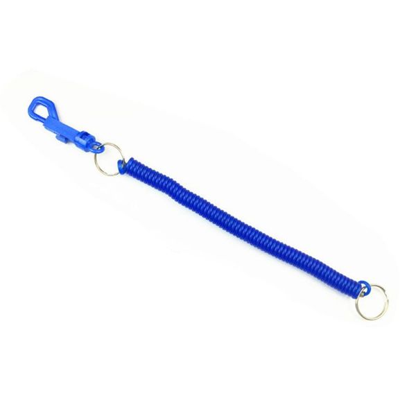 

men women elastic string anti losing key chain sport retractable keychain, Silver