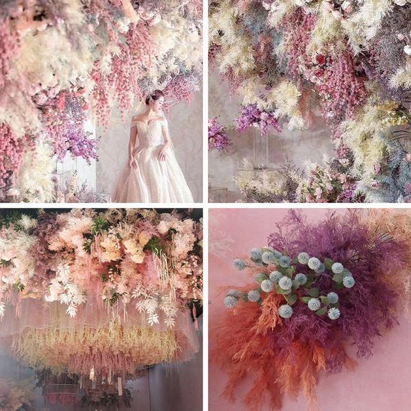 

wedding stage set decoration flower misty grass christmas bridesmaid bride wedding supply l wedding decoration party festive supplies