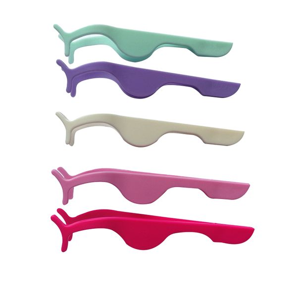 

1pcs plastic eyelashes extension tweezers auxiliary clamp clips practice beauty eye lash makeup tools