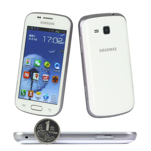 

samsung galaxy trend duos ii s7572 3g 4.0inch 768mb ram 4gb rom android4.1 wifi gps dual core unlocked mobile phone