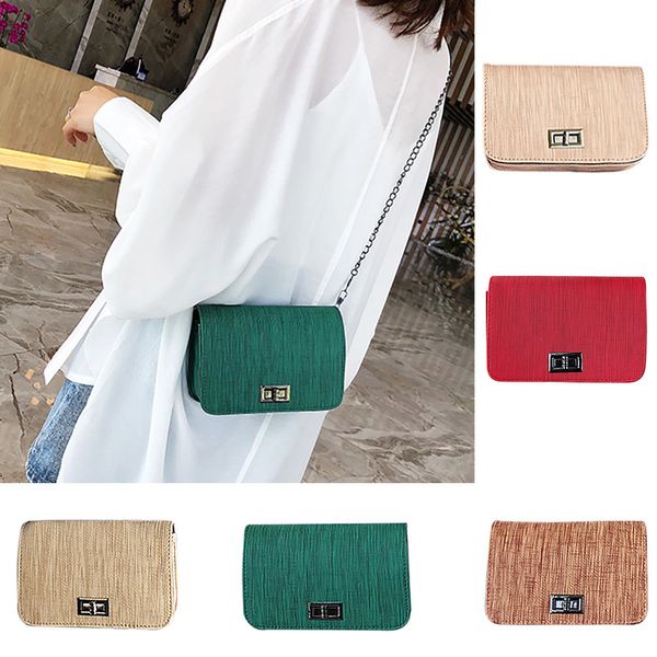 

new elegant shoulder bag women wild simple messenger bag for girls new version small square shoulder fashion woman k613