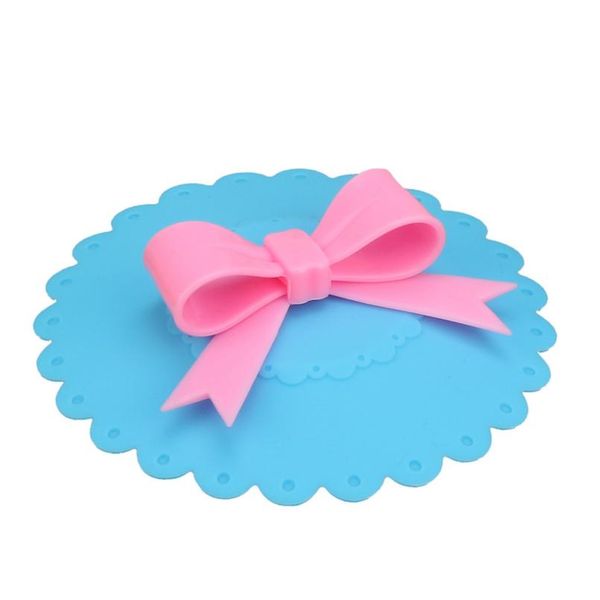 

горячие kawaii лук лук lace dust многоразовый силиконовый чехол кубок груза падения #a