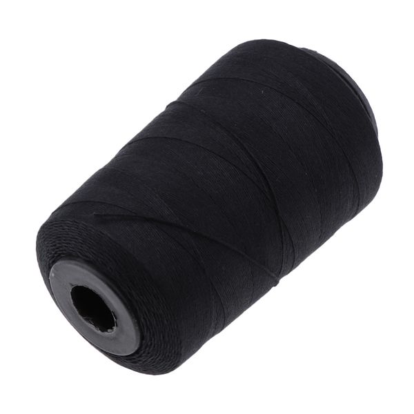 

black hair weaving thread spool for wig making weft hair extensions braids