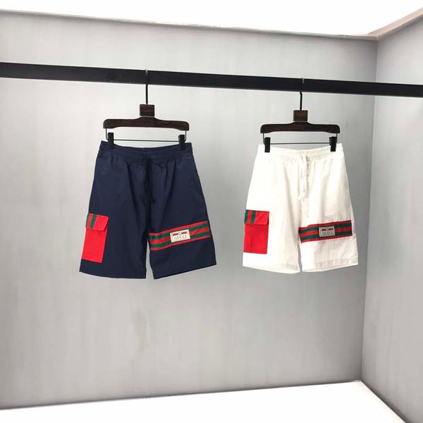 

2020 paris summer new mouse printed letter denim pattern ladies pants street harajuku men and women same shorts black white eu size