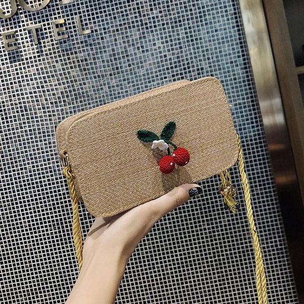 

wild summer shoulder bags cute cherry beach crossbody summer messenger bag casual bags club shoulder bag small