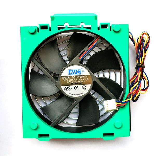 Novo Original para AVC DA12025B12L P502K 120*120*25MM DC12V 0.30A com shell Ventilador de refrigeração do servidor do computador