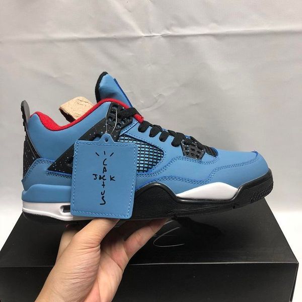 

travis scots 4s 2020 new arrived 4 sports shoes for men fashion athletic basketball shoe mens trainer sneakers men running shoes