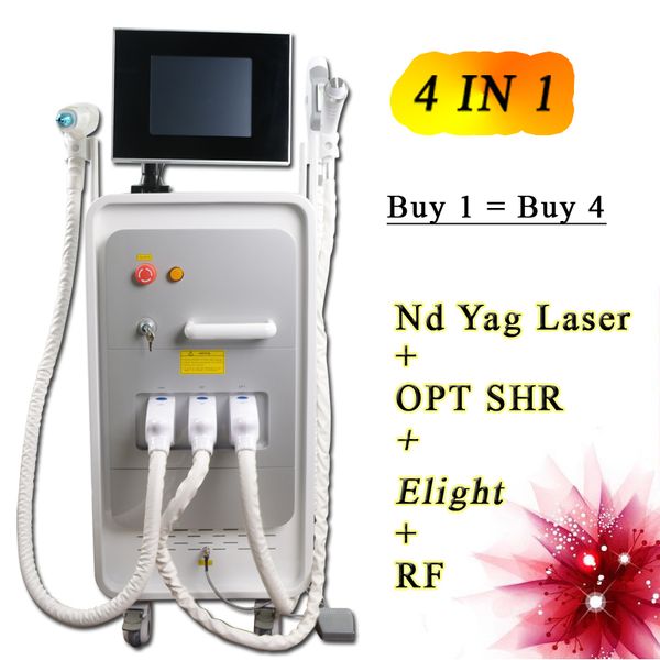 

2019 painnd yag laser tattoo removal sale laser ipl permanent hair removal rf skin tightening machine, Black