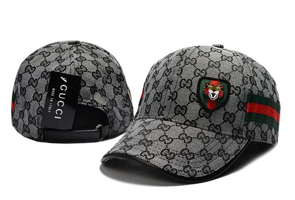 

Trendy Luxury Brand Unisex Caps Fashion Italy Design Adjustable Hats Mens and Womens Outdoor Sun Cap Chapeau de marque