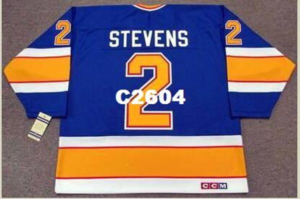 

mens #2 scott stevens st. louis blues 1990 ccm vintage retro home hockey jersey or custom any name or number retro jersey, Black;red